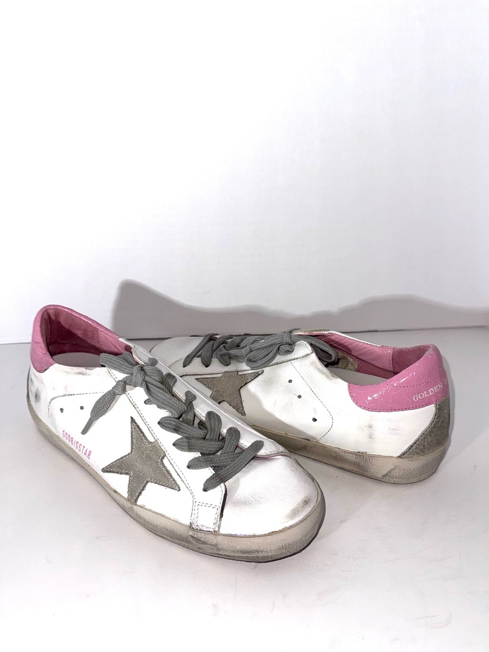 Golden Goose Superstar Distressed Sneakers
